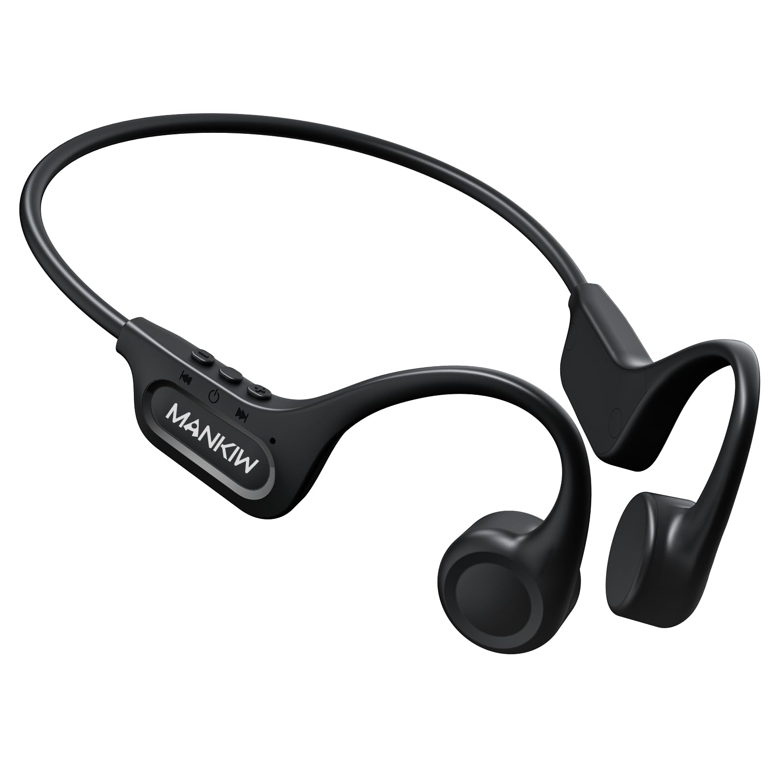 Casque Conduction Osseuse Bluetooth 5.4 ANSTEN - IPX7 Sport 12 Heures Autonomie
